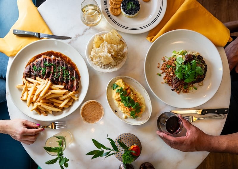 It’s gonna be easy to crowd your table at Grand Lake Kitchen Noe Valley. Photo courtesy of GLK.