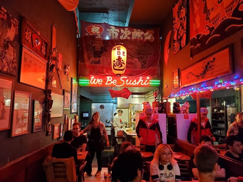 The last We Be Sushi on Valencia has closed. Yelp photo by Michael B.