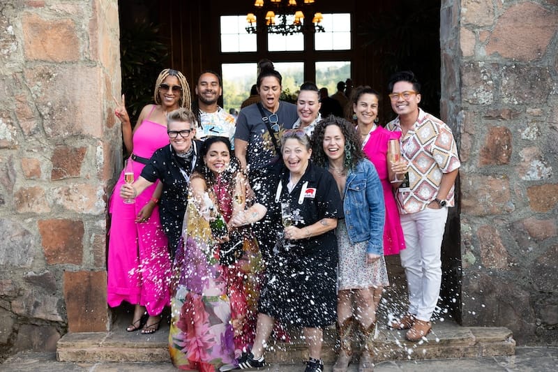 Pop and cheers! Get your tickets to the fifth&nbsp;annual Healdsburg Wine & Food Experience (May 14th–17th). Photo: Galdo Photo.