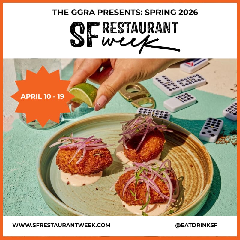 Click to view SFRW participating restaurants and book your reservation!