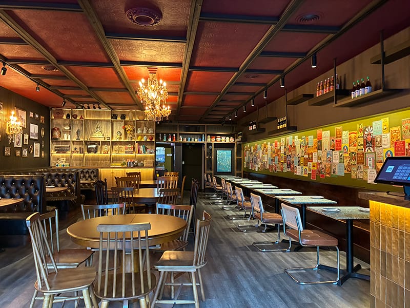 Song Wat’s updated dining room. Photo: Bureau Jules.