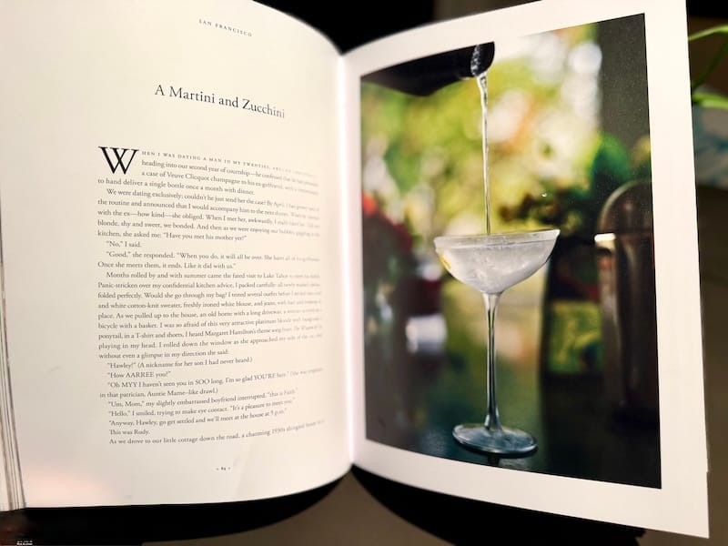 Stories and Martinis go hand-in-hand. Photo courtesy of Faith Wheeler.