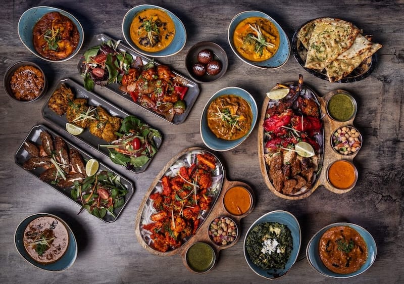 A selection of dishes at Namaste Indian Cuisine. Photo courtesy of Namaste Indian Cuisine.