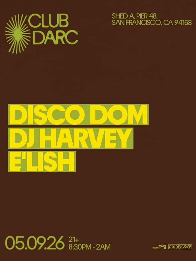 Supporting subscribers can enter to win a pair of tickets to this Saturday’s show with DJ Harvey at Club Darc.
