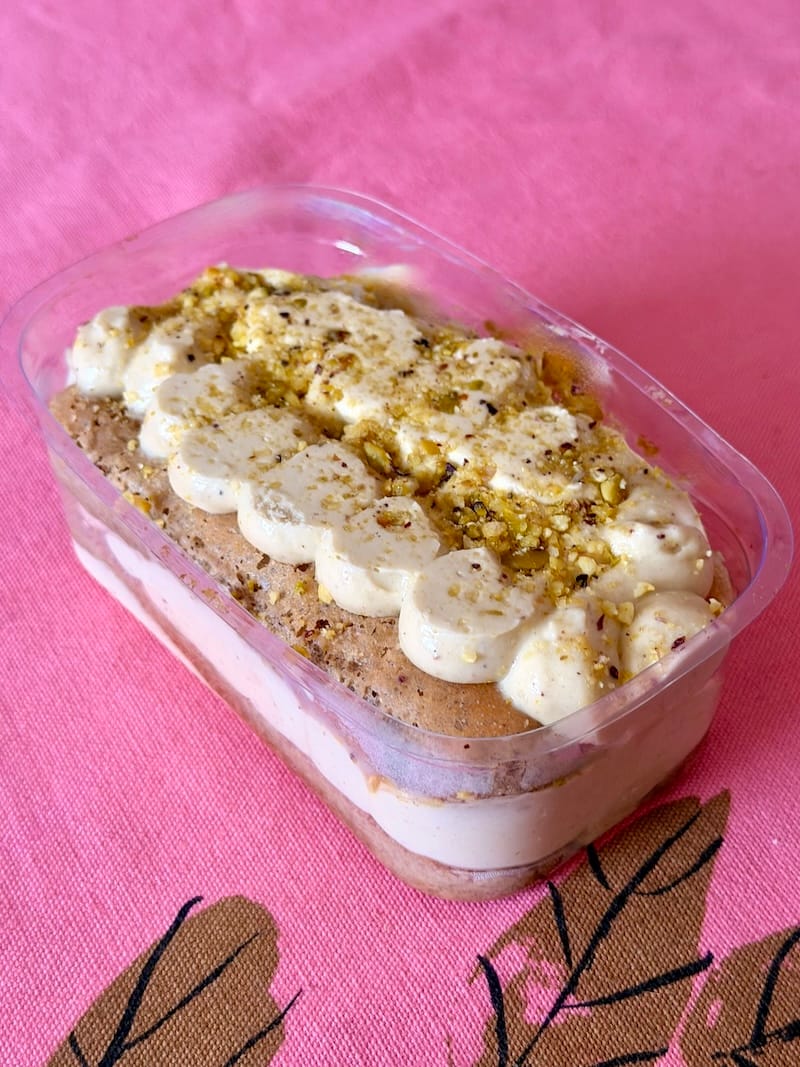 The pistachio tiramisù is a must. Photo: © tablehopper.com.