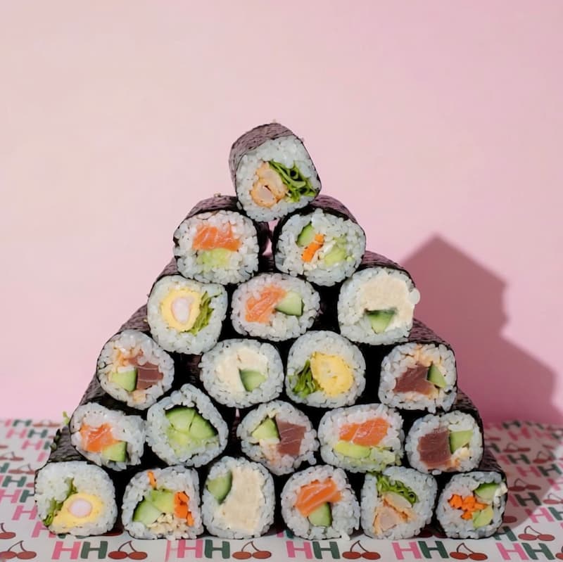 Now, that’s a handy party. Instagram photo via @handrollhawker.