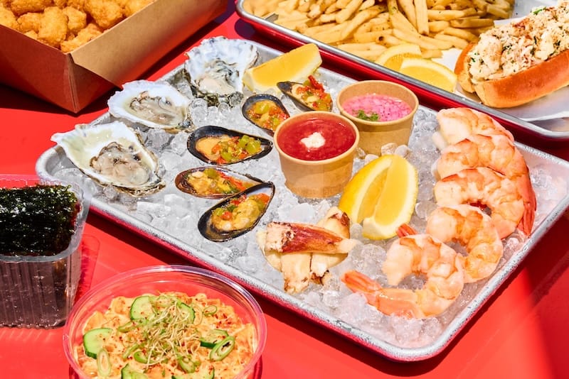 That’s one way to do a picnic spread! Photo: Erin Ng.