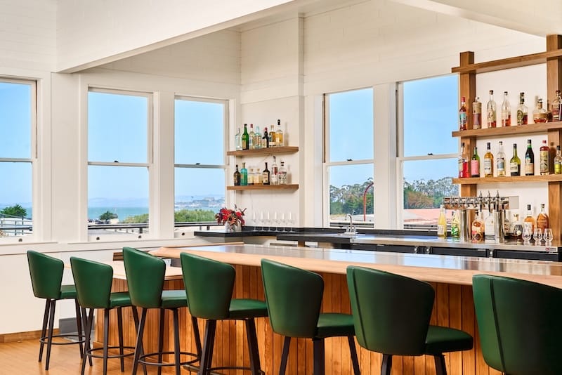 Check out that view from the bar at the Mess Hall. Photo: Erin Ng.