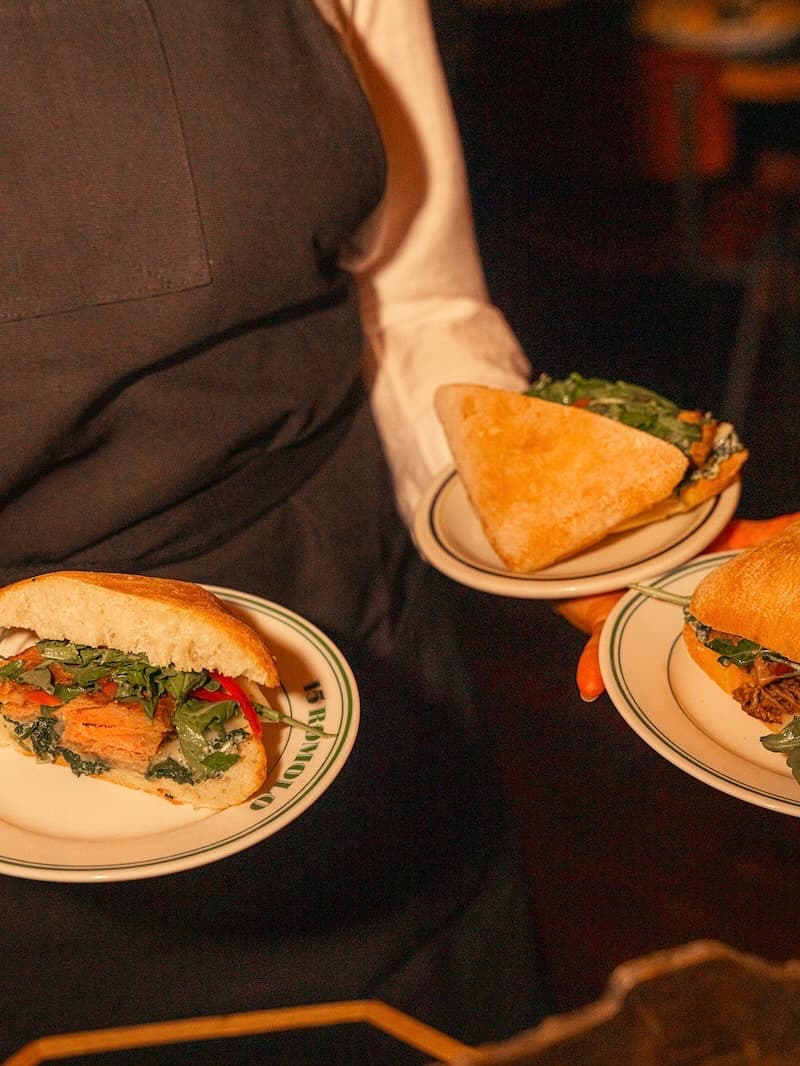 A well-deserved round of applause for chef Giovanni Gasparini and his standout chophouse steak sandwich. Photo: Ashley Rose Conway—Craft & Cocktails.