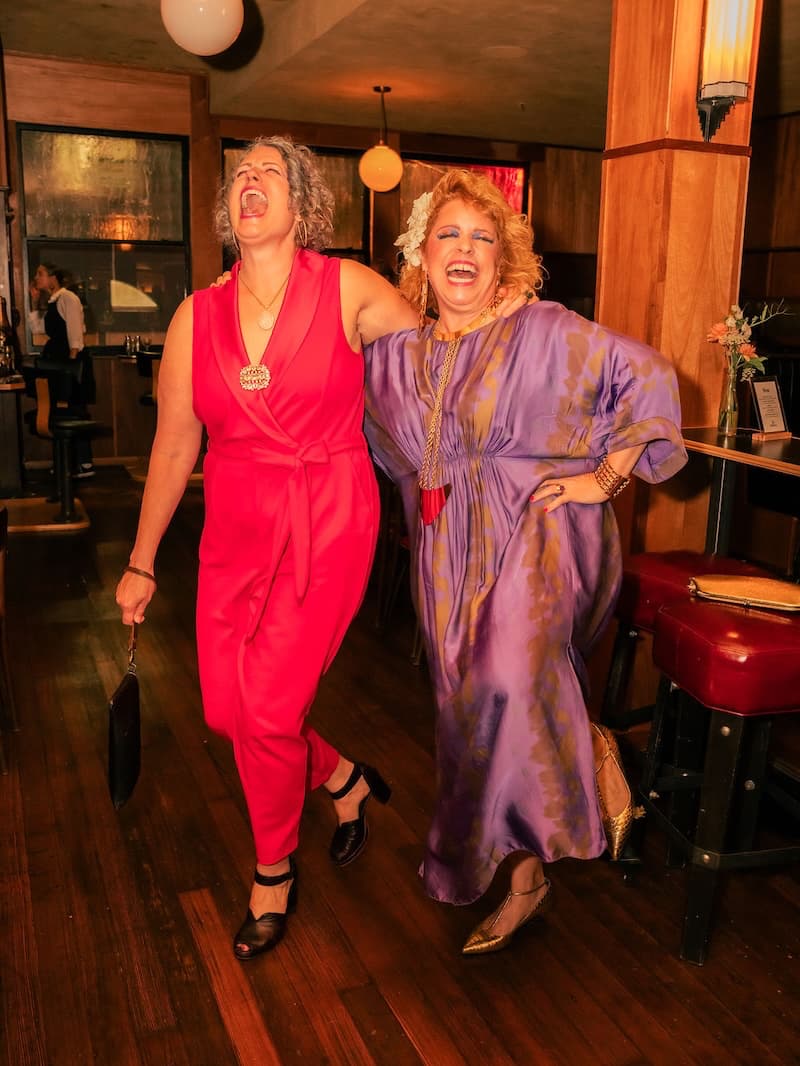 The Gagliardi sisters are known for kicking up their heels and closing places down. Photo: Ashley Rose Conway—Craft & Cocktails.