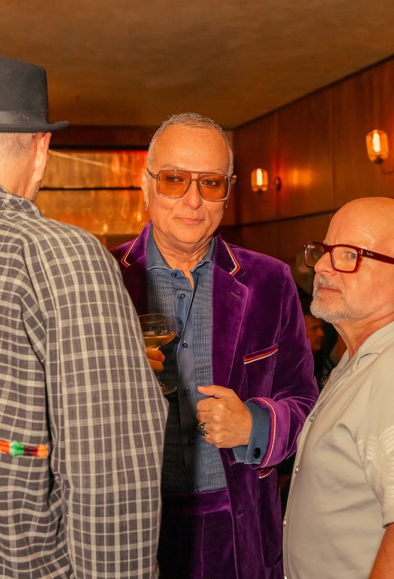 The ever-stylish stylist Scott Goble is checking out your look. Photo: Ashley Rose Conway—Craft & Cocktails.