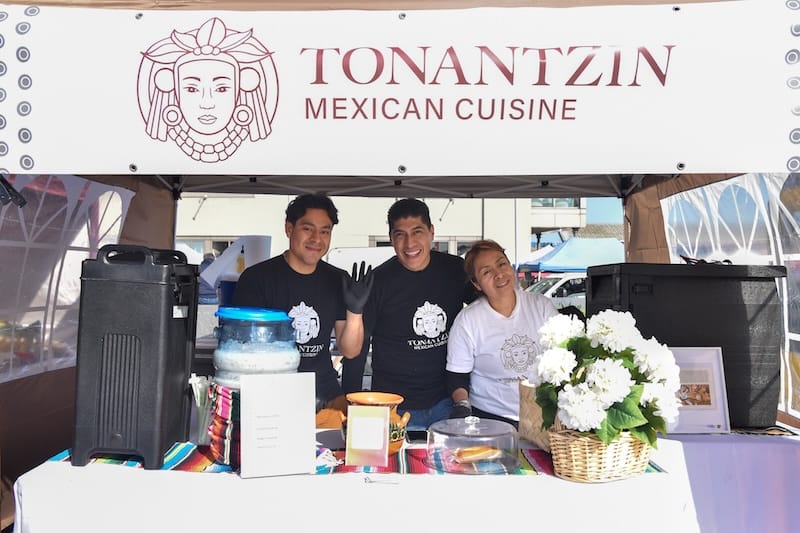 Over 12 Latine makers will be at this Saturday’s Pop-Ups on the Plaza (including a cooking demo from Tonantzin Mexican Cuisine). Photo: Foodwise.