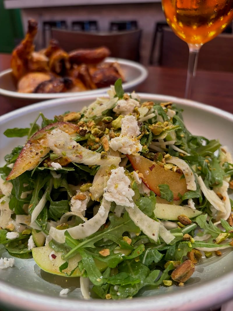 Now, that’s a beautiful fall salad. Photo courtesy of Bare Bones.