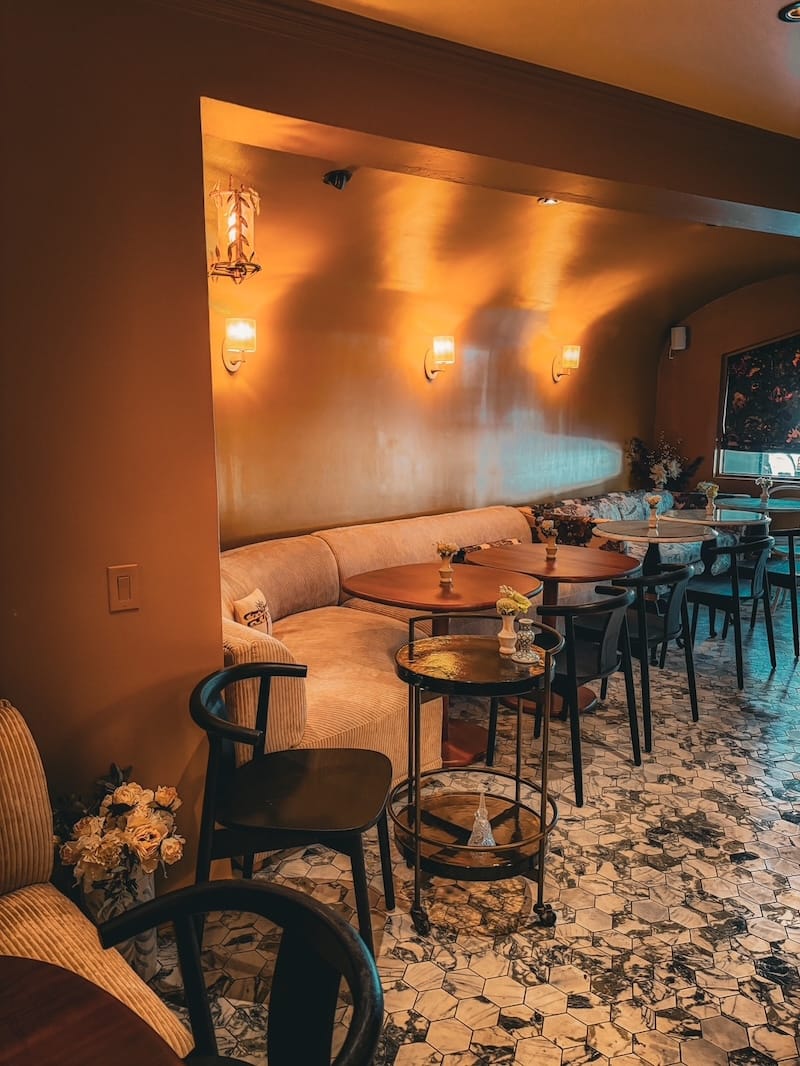 The welcoming, intimate style of the new location. Photo courtesy of Flour & Branch.