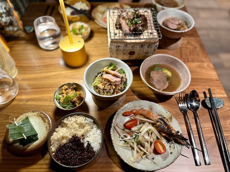 Some of the dishes from hed11’s tasting menu. Photo: © tablehopper.com.
