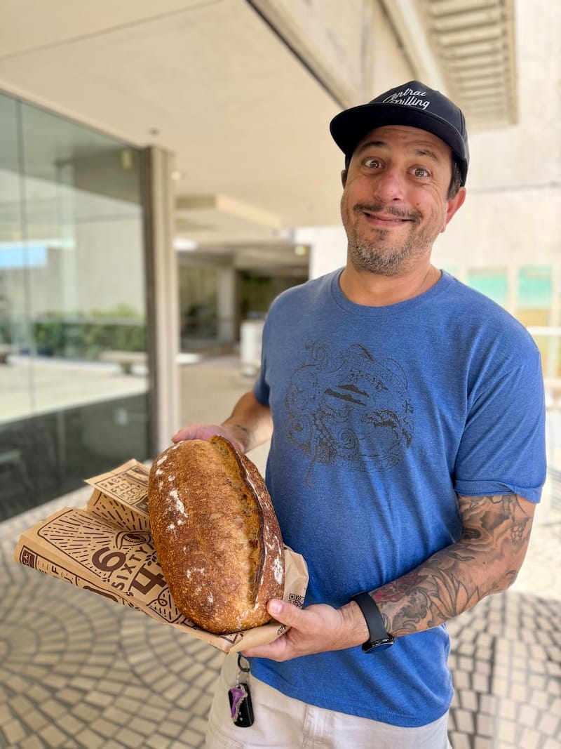 Yecora is not just part of his Rosalind Bakery bread flour mix—it’s the name of Matt Kosoy’s new app for artisan bakers! Photo: © tablehopper.com.