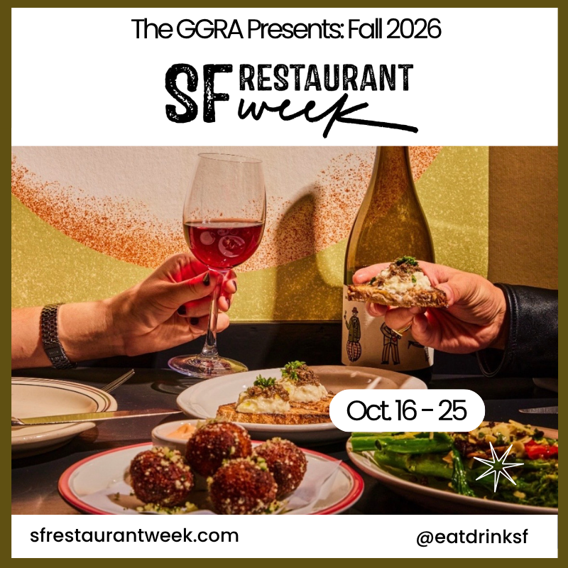 Book your tables now for SF Restaurant Week.