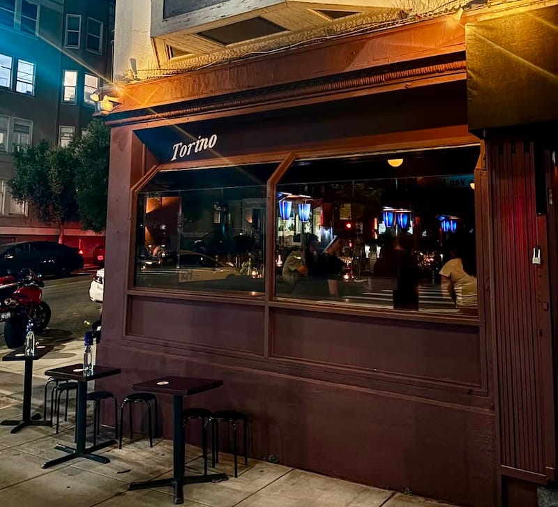 The new Torino on the corner of Van Ness and Green. Photo courtesy of Torino.