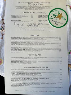 This week’s tablehopper: starry-eyed. (free)