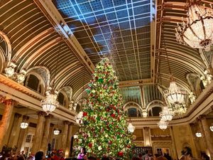 This week’s tablehopper: holiday buffet.