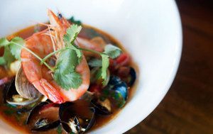 Portuguese Dining, Feast of the Seven Fishes, Napa's Pear