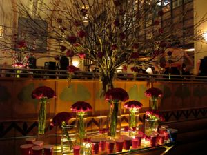 This week's tablehopper: winner's circle.