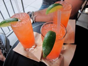 This week's tablehopper: the heat, meat, and the street.