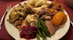 This week's tablehopper: giving thanks early.