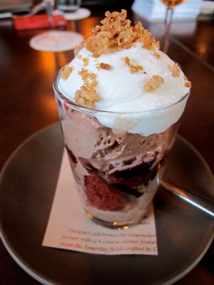 This week's tablehopper: sundae on Friday.