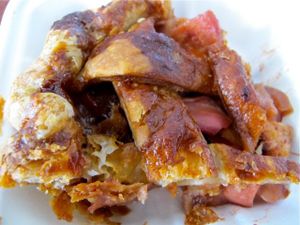 This week's tablehopper: pie in your face!