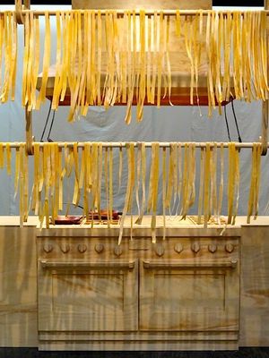 January 21, 2014 - This week's tablehopper: meat and cheese parade.