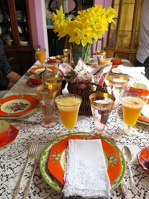 March 17, 2015 - This week's tablehopper: luck of the Irish(-Italian).