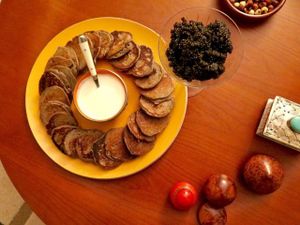 This week's tablehopper: let it flow, let it flow, let it flow!