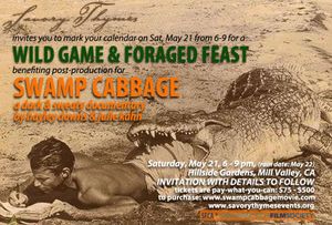 Don't Miss This One: Swamp Cabbage Wild Game & Foraged Feast Fundraiser