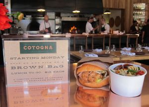 Cotogna Launches Outdoor Seating, and Boxed Lunch!
