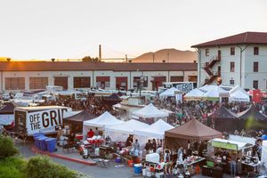 Off the Grid Back at Fort Mason on Friday Evenings