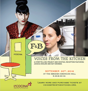 Get Your Ticket for La Cocina's F&B: Voices from the Kitchen