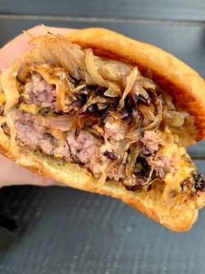 First Taste of Matt Horn's New Burger Pop-Up: Matty's Old-Fashioned