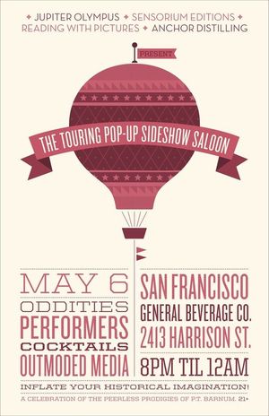 Step Right Up to the Sideshow Saloon!