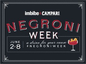 Negroni Week Is Coming Up (June 2nd-June 8th)