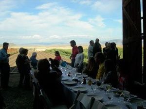 Dinner in the Barn