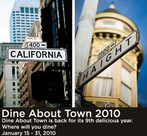 It's About Time to Dine About Town