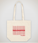 Show Your Support With a tablehopper 15th Anniversary Oversized Tote Bag!
