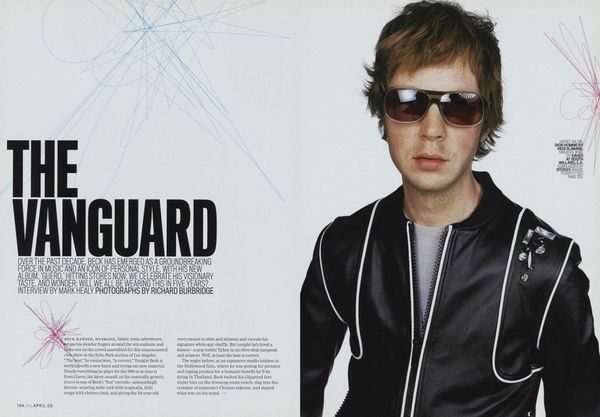 'Beck: The Vanguard' - GQ April 2005