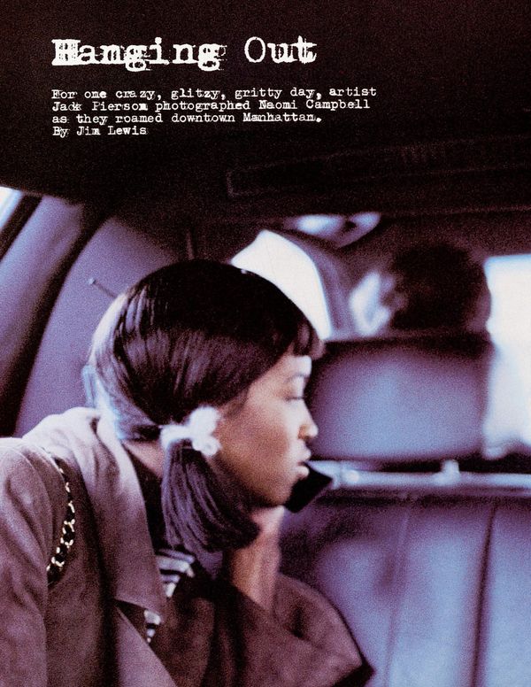 'Hanging Out' - Harper's Bazaar June 1994