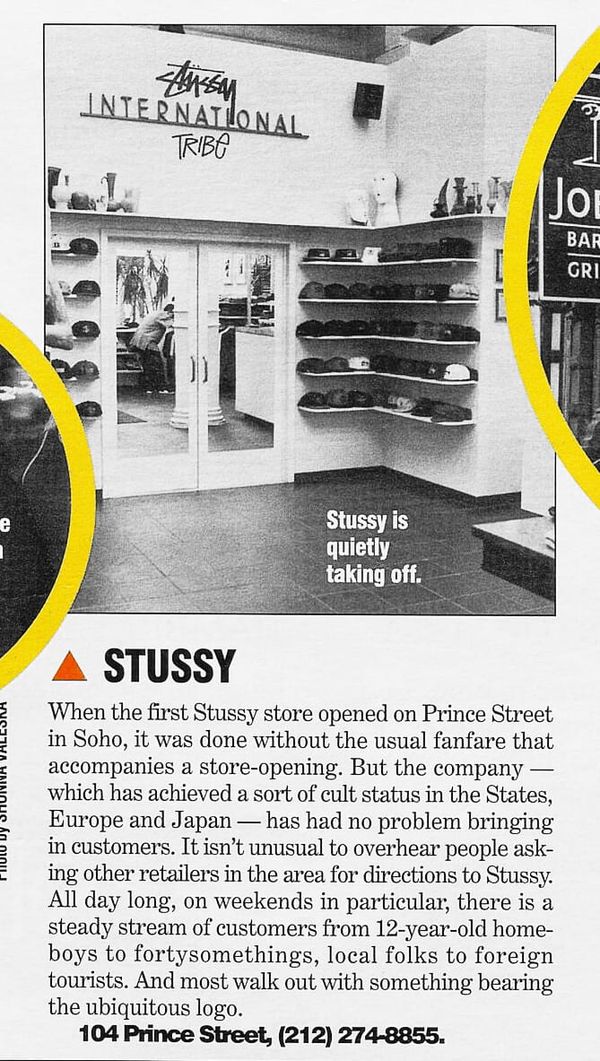 Stüssy NYC - DNR 07/20/1992