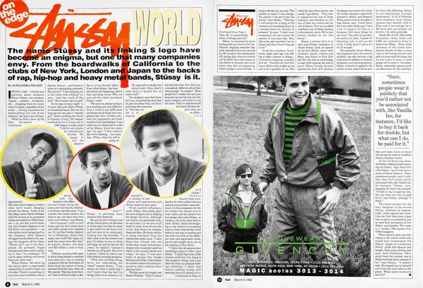 'On The Edge: Stüssy World' - DNR 03/09/1992