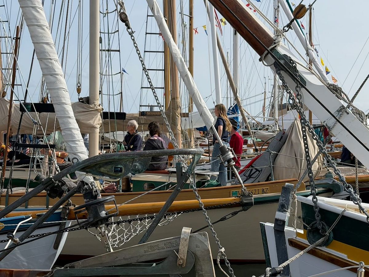 Wooden Boat Festival, Heat Pump, Corvo mast step