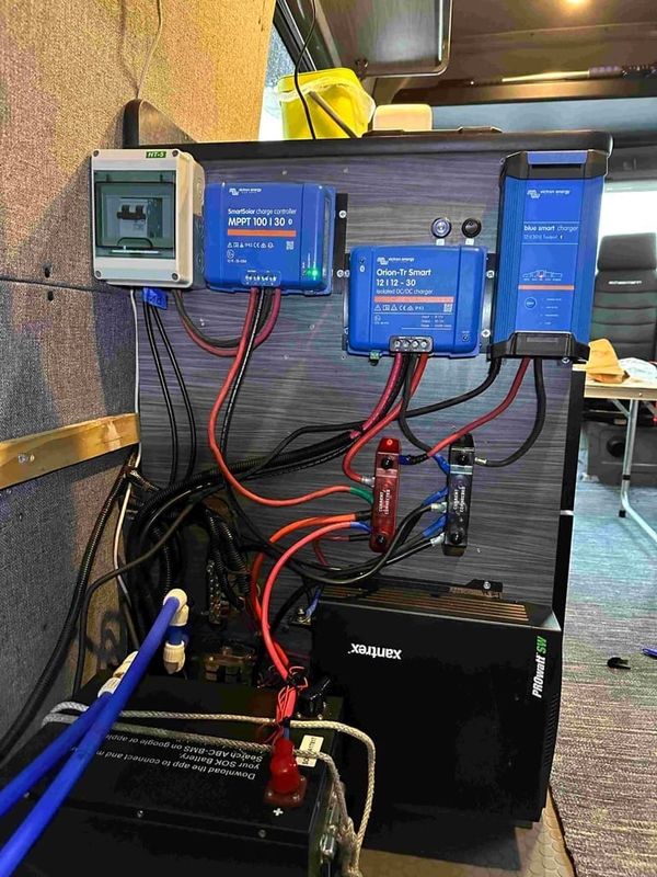 Battery refresh in the van done jazz alley