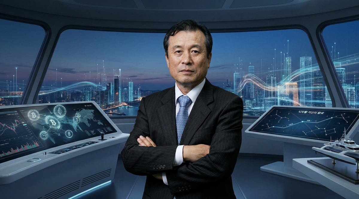 디지털 자산의 원년, 융합의 파도를 넘는 항해사, 김기흥 디지털융합산업협회장